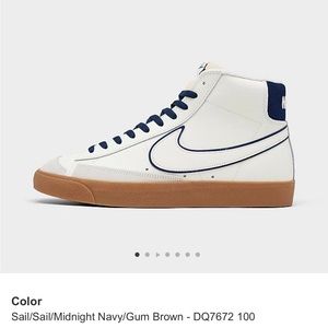 NIKE BLAZER MID '77 PRM SE VARSITY CASUAL SHOES